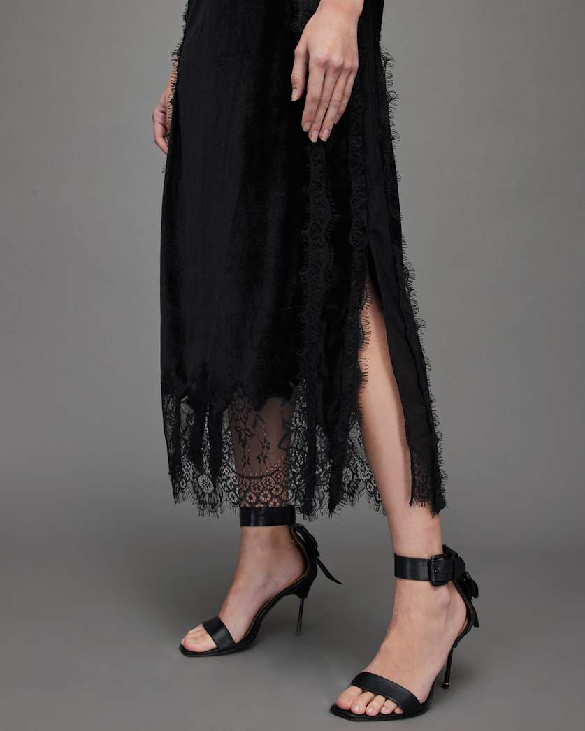 Mila Velvet Maxi Dress