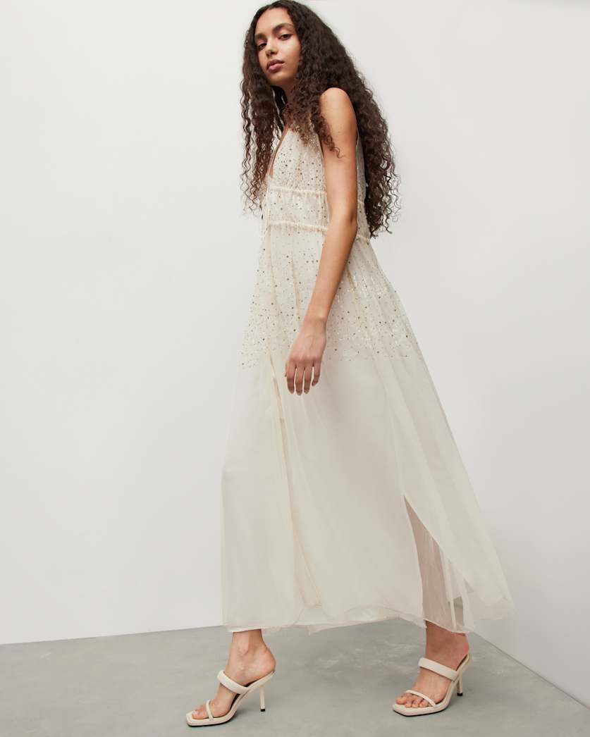 Robyn Embellished Sequin Maxi Dress