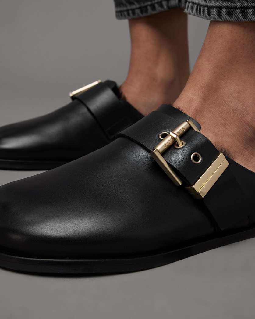 Venus Shearling Slip On Mules