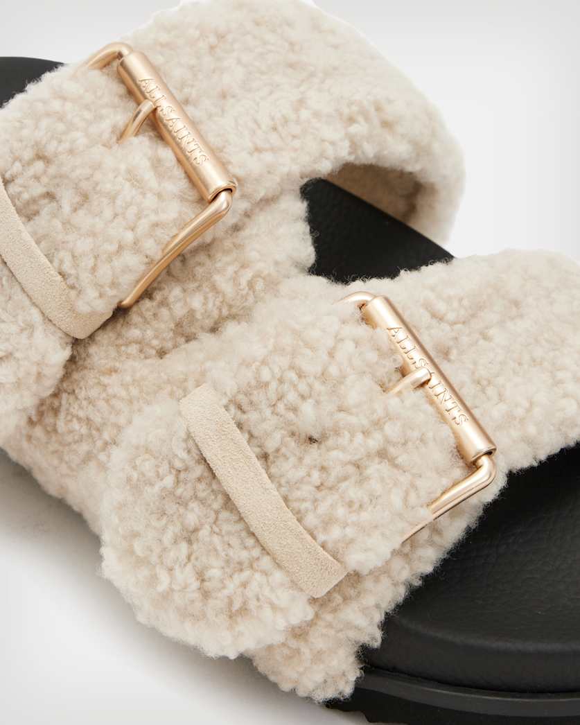 Sian Shearling Sandals