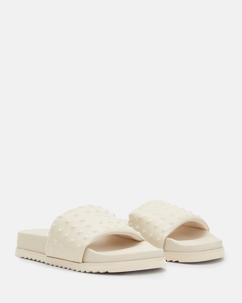 Shay Leather Studded Sandals