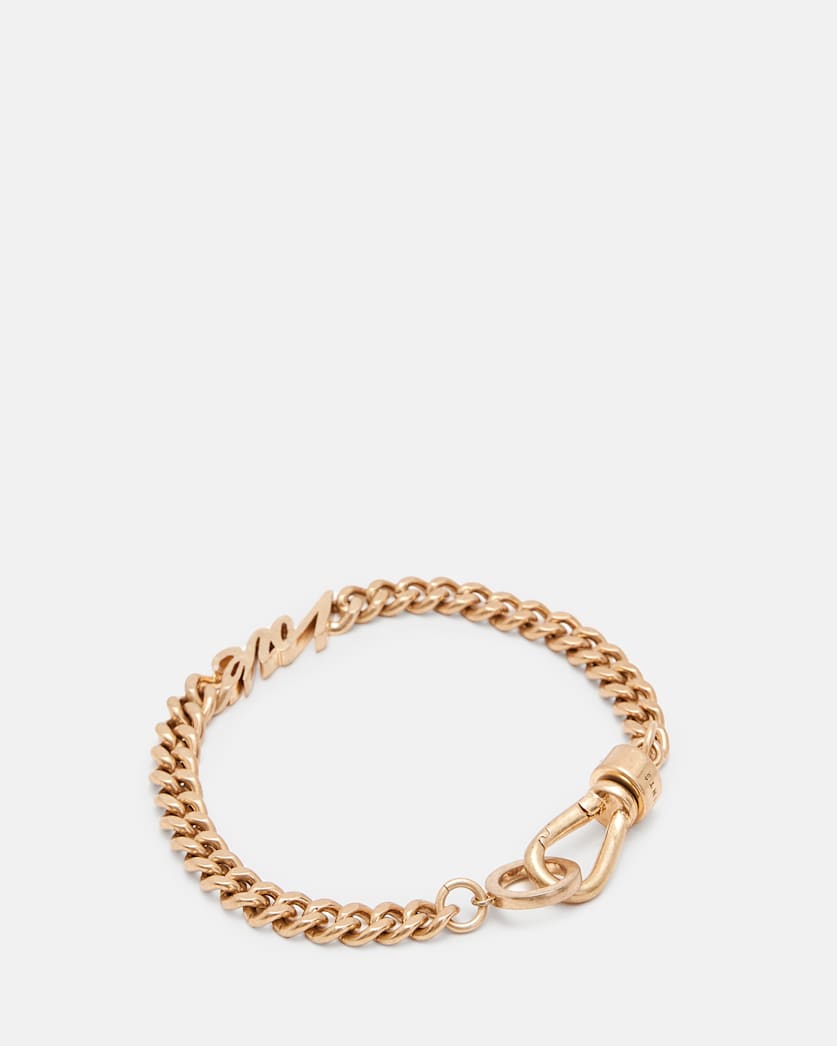 Love Script Gold-Tone Bracelet