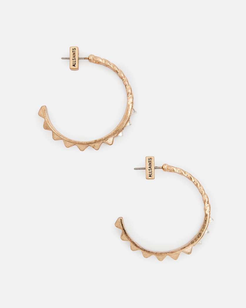 Mia Mix Studded Hoop Earrings