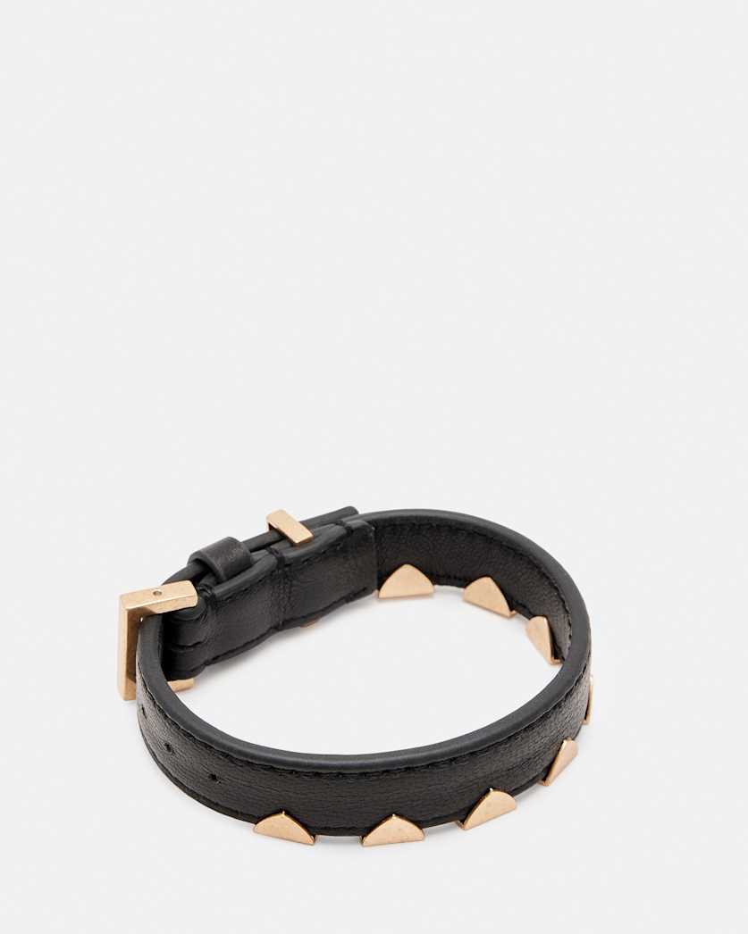 Shae Studded Leather Bracelet