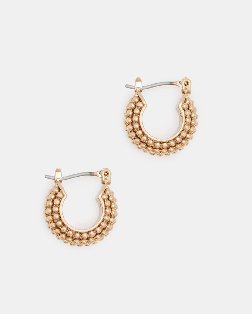 Sinead Ball Small Hoop Earrings