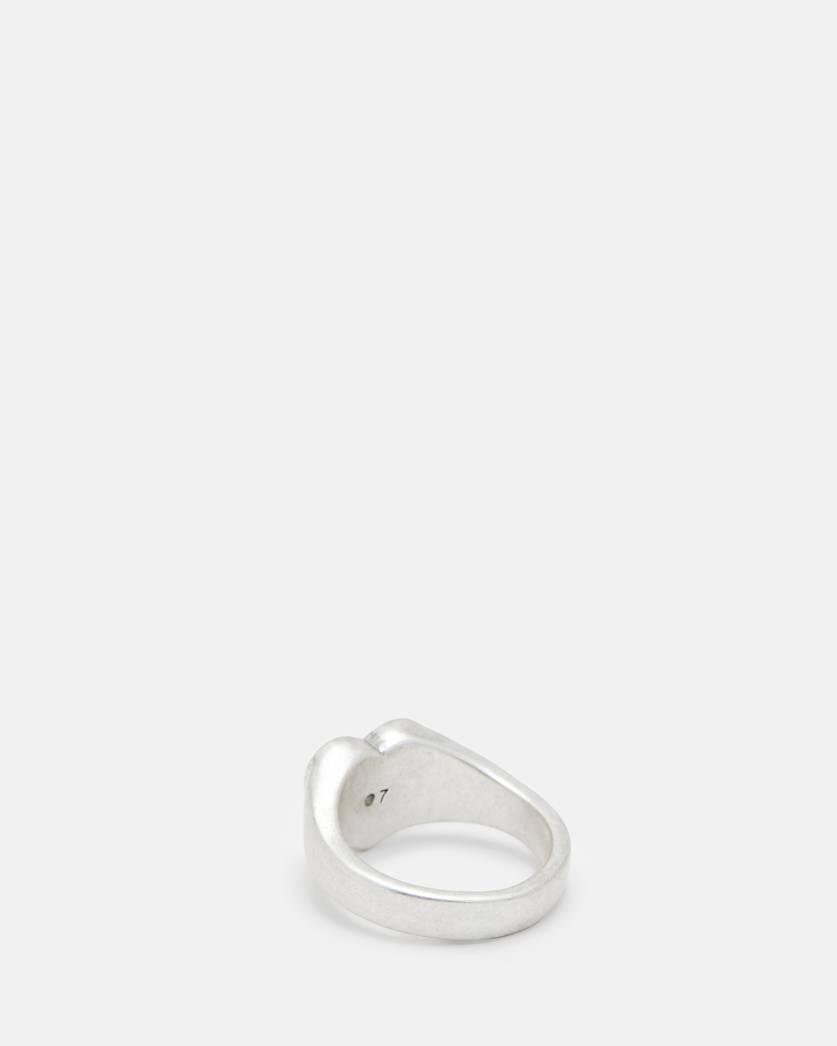 Obi Two Tone Heart Shaped Ring