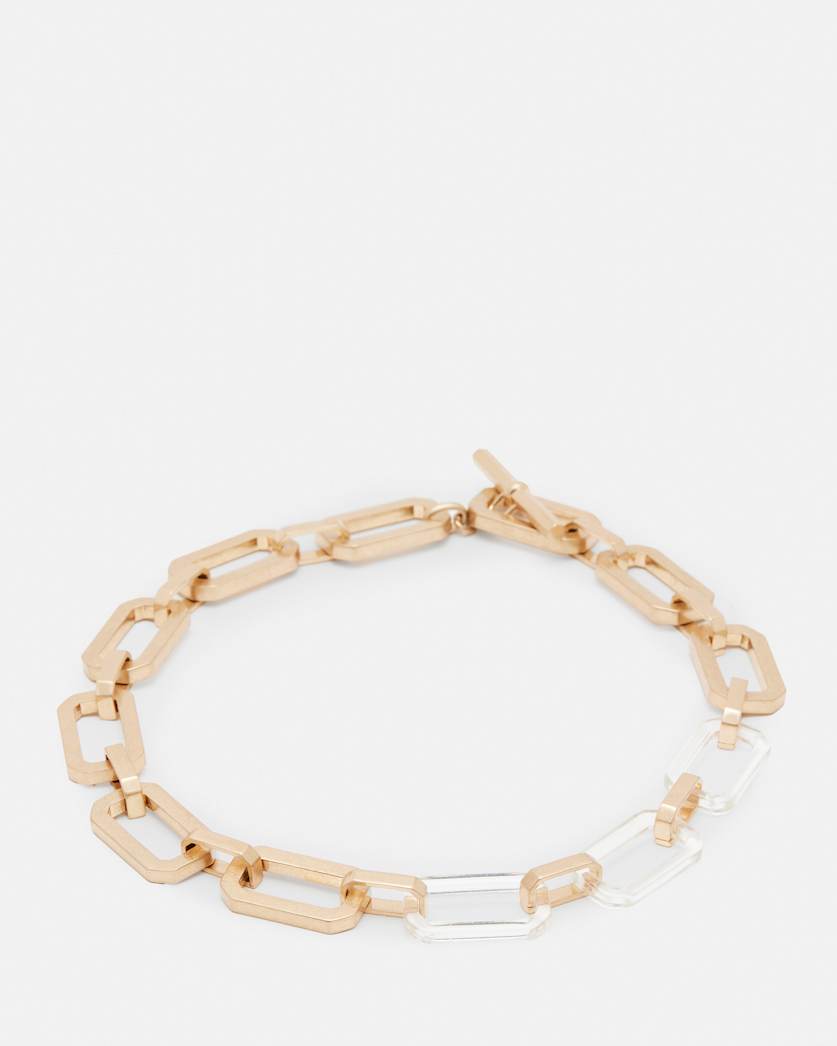 Madison Hexagon Link Necklace