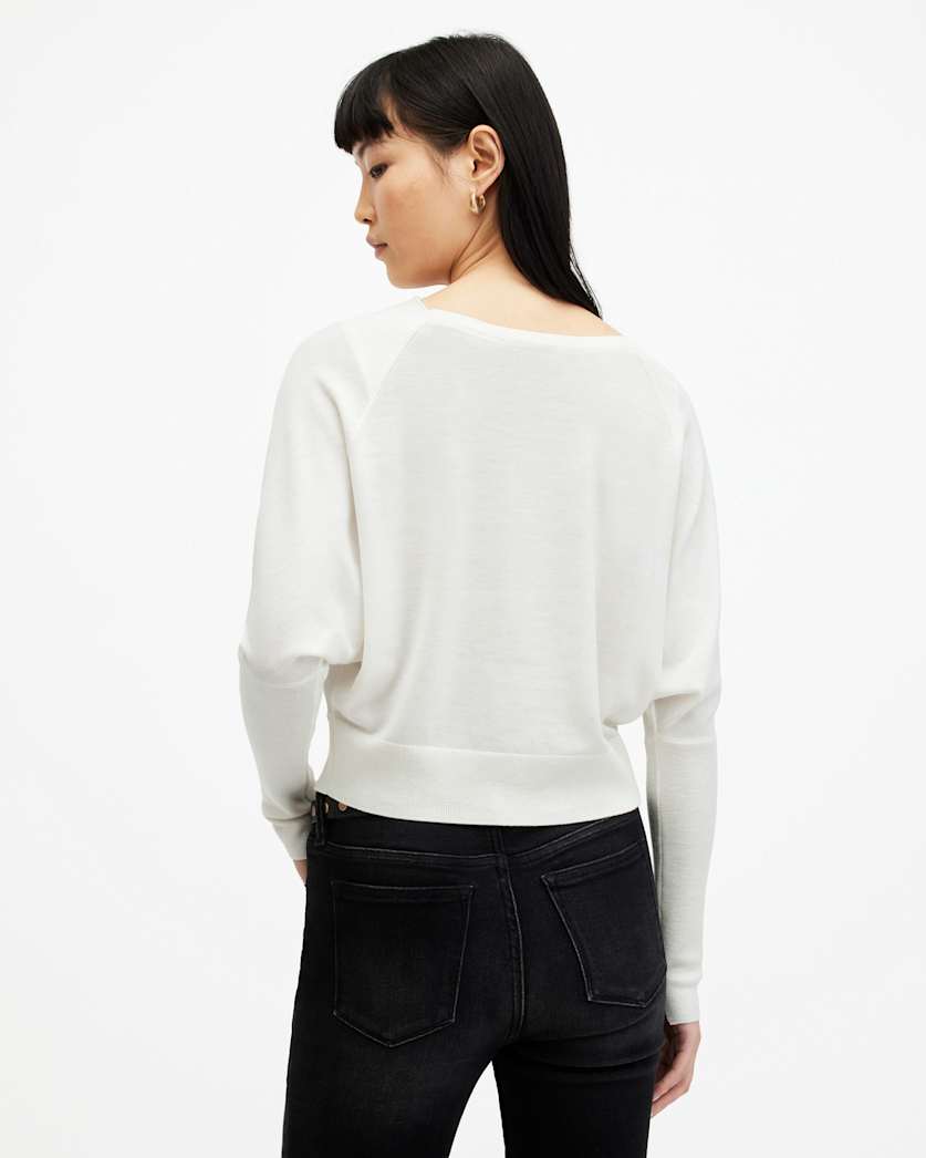 Ridley Cropped Merino Wool Jumper