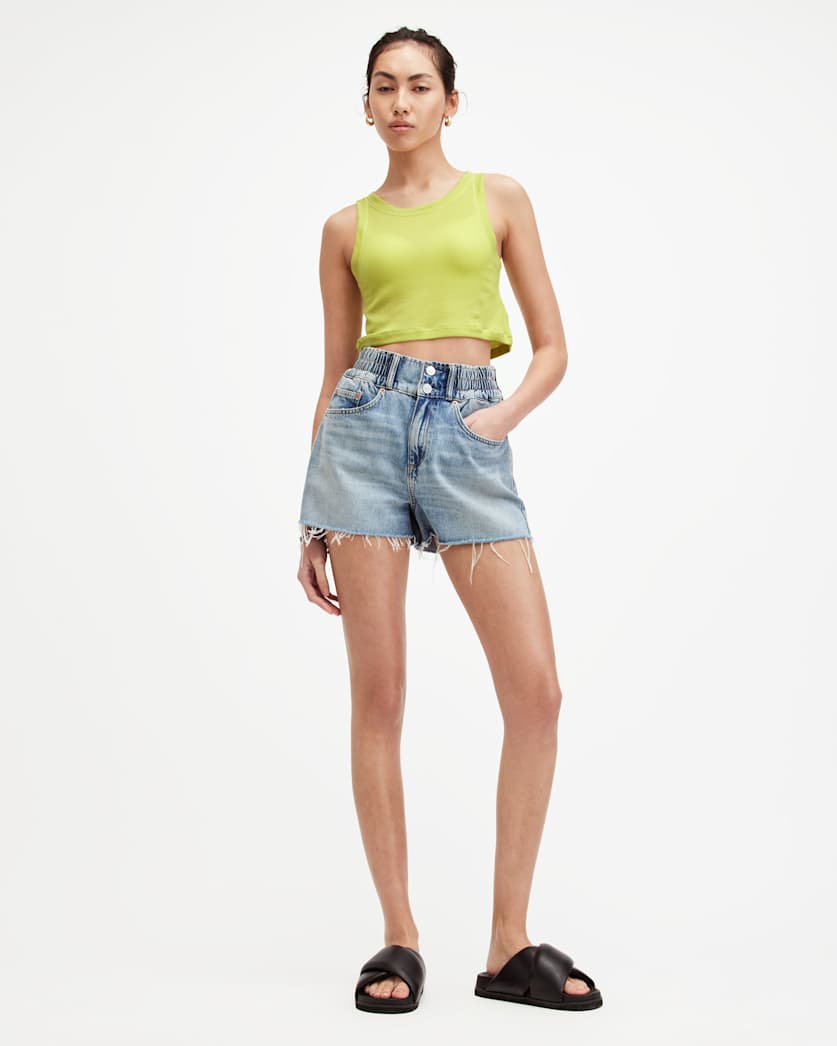 Rina Sleeveless Cropped Tank Top