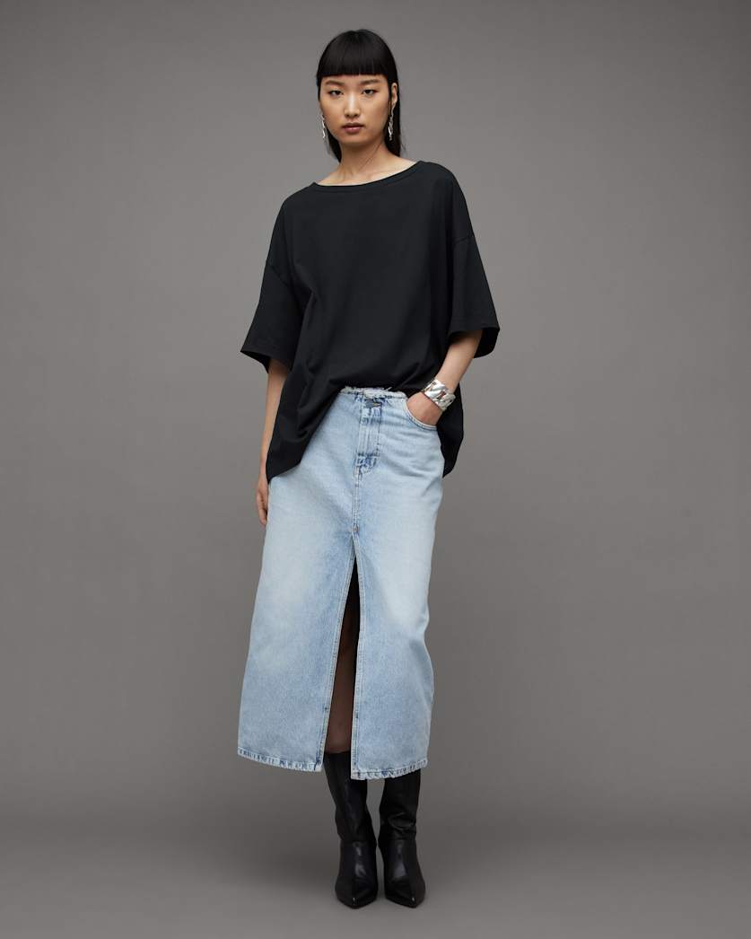 Lydia Oversized Crew Neck T-Shirt