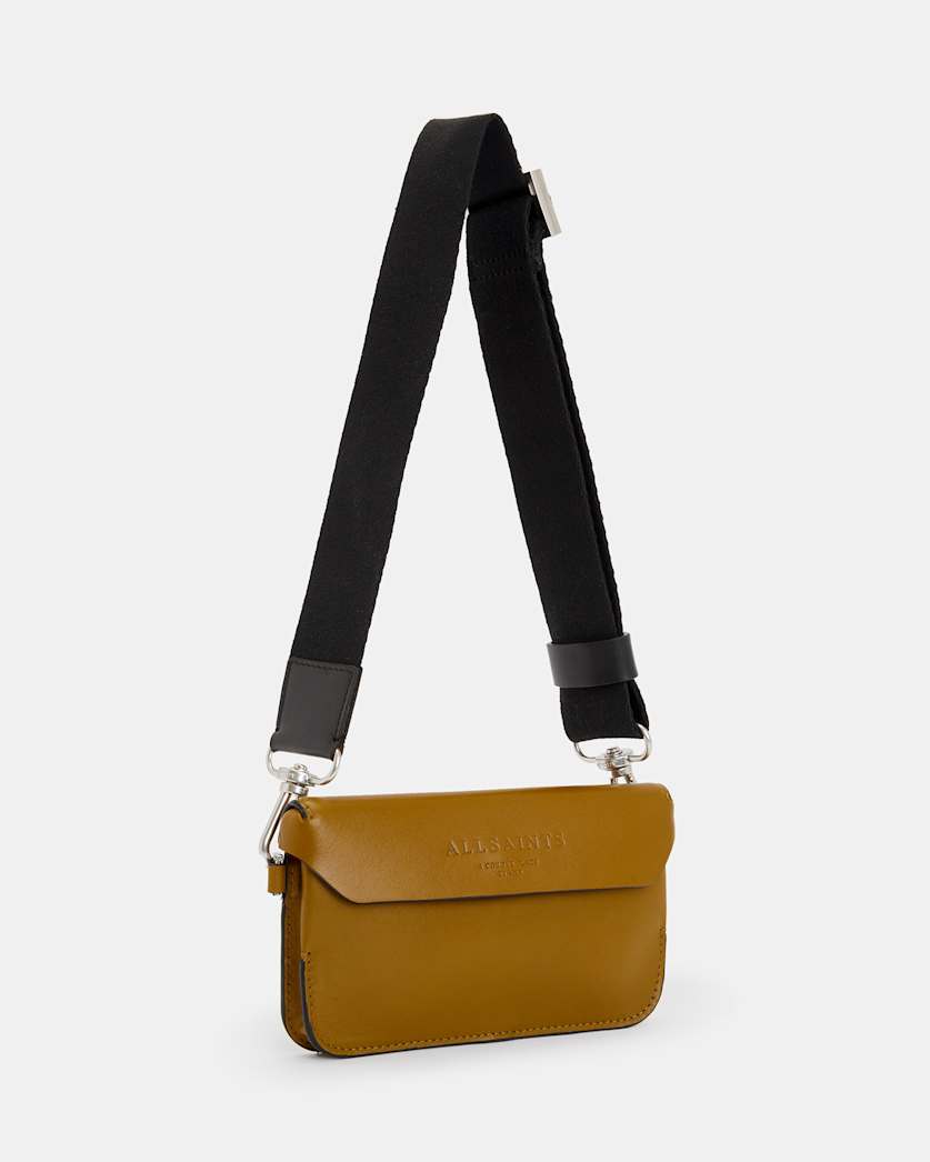 Zoe Leather Crossbody Bag