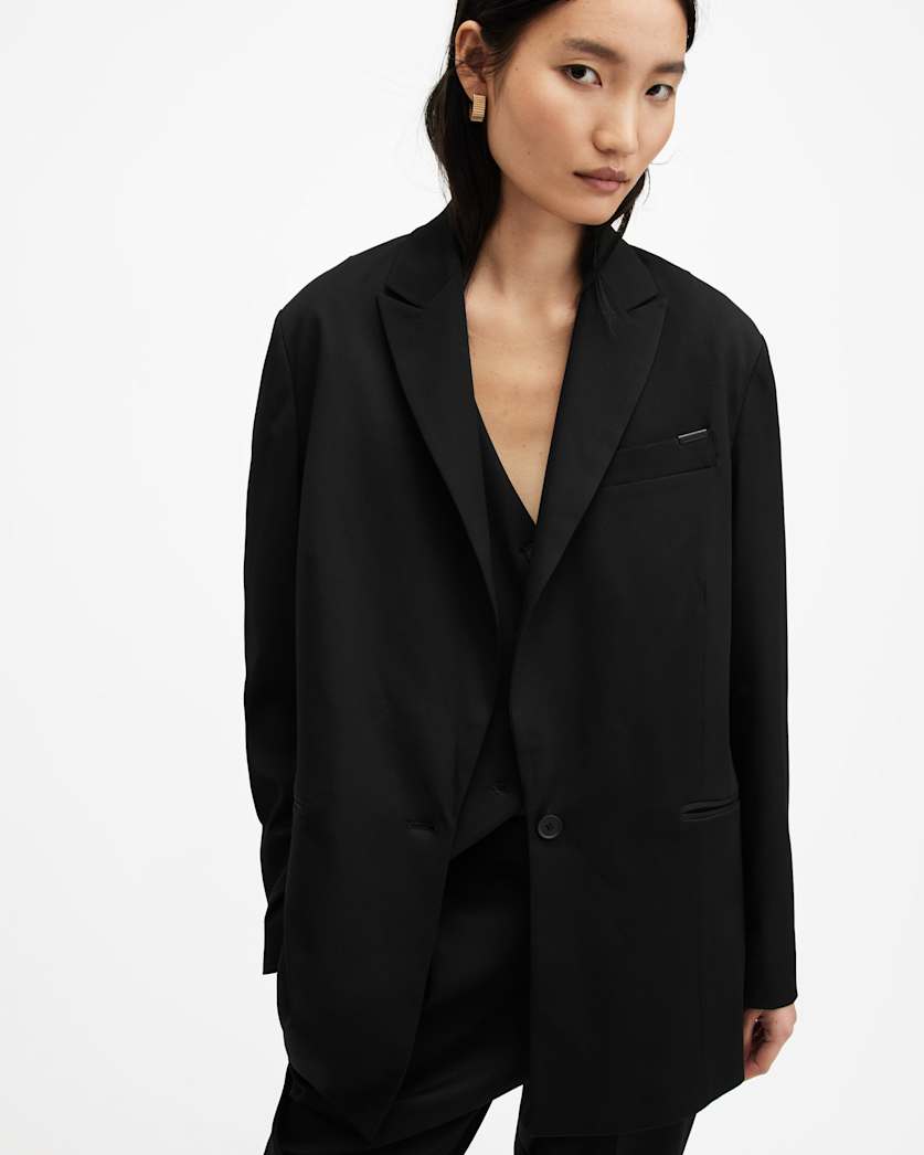 Nellie Single Breasted Relaxed Blazer