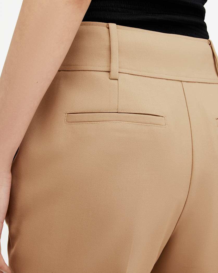 Sevenh High-Rise Slim Flared Trousers