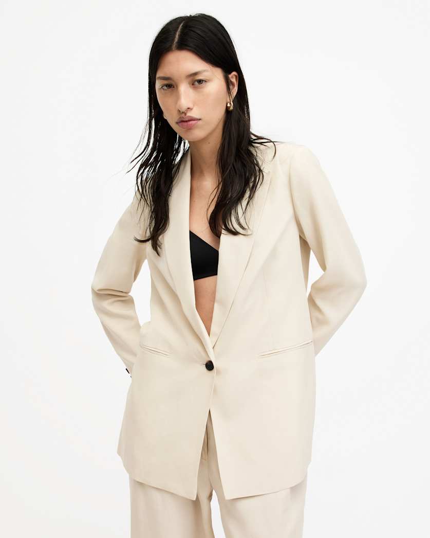 Deri Lyn Linen Blend Blazer