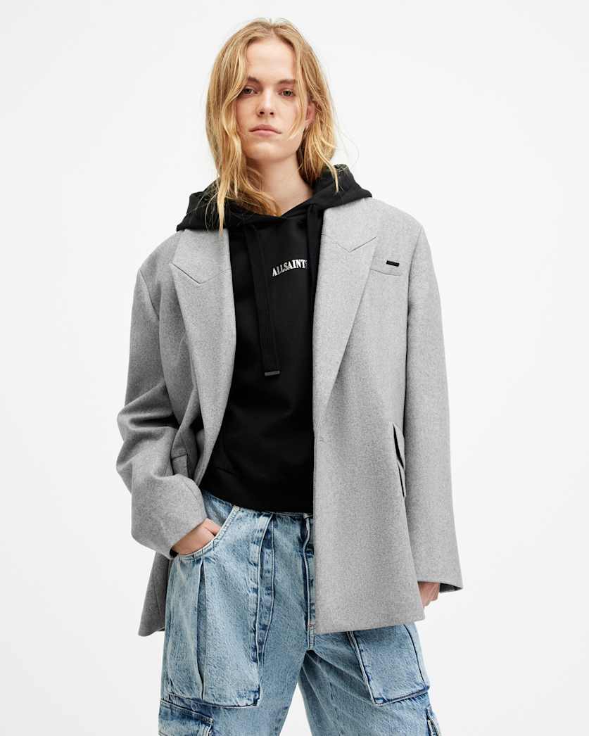 Aura Wool Blend Blazer