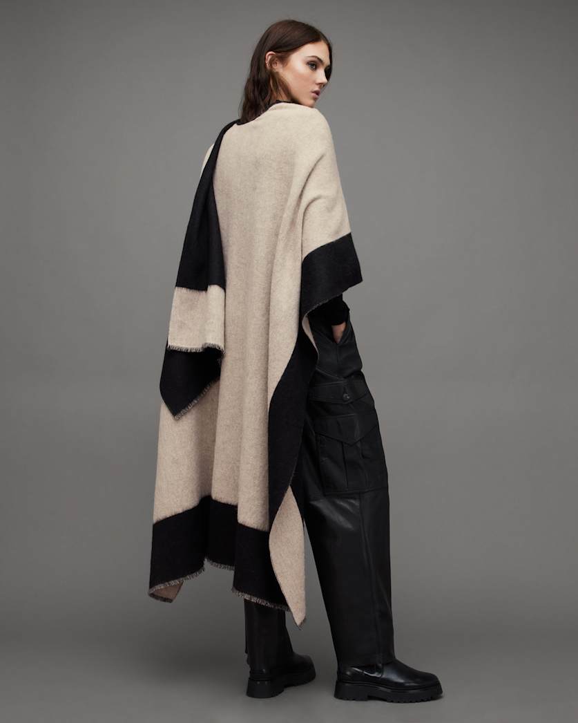 Saints Logo Border Ruana Max Scarf