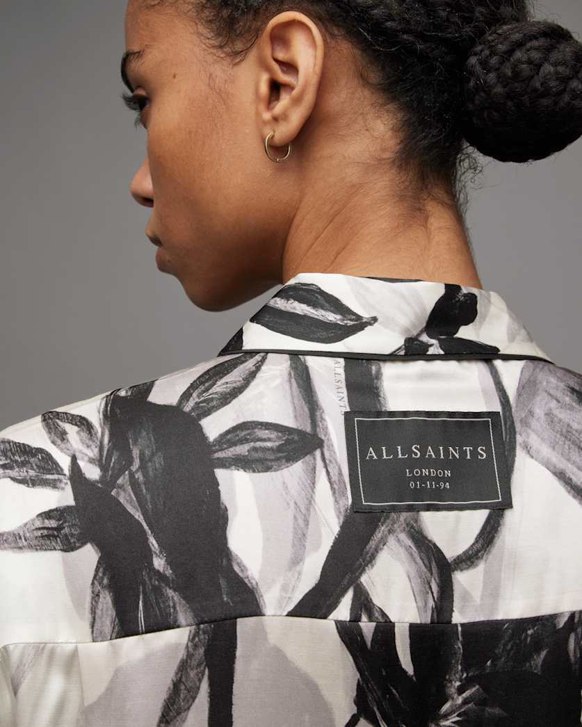 Sofi Silk Blend Jackie Pyjama Shirt