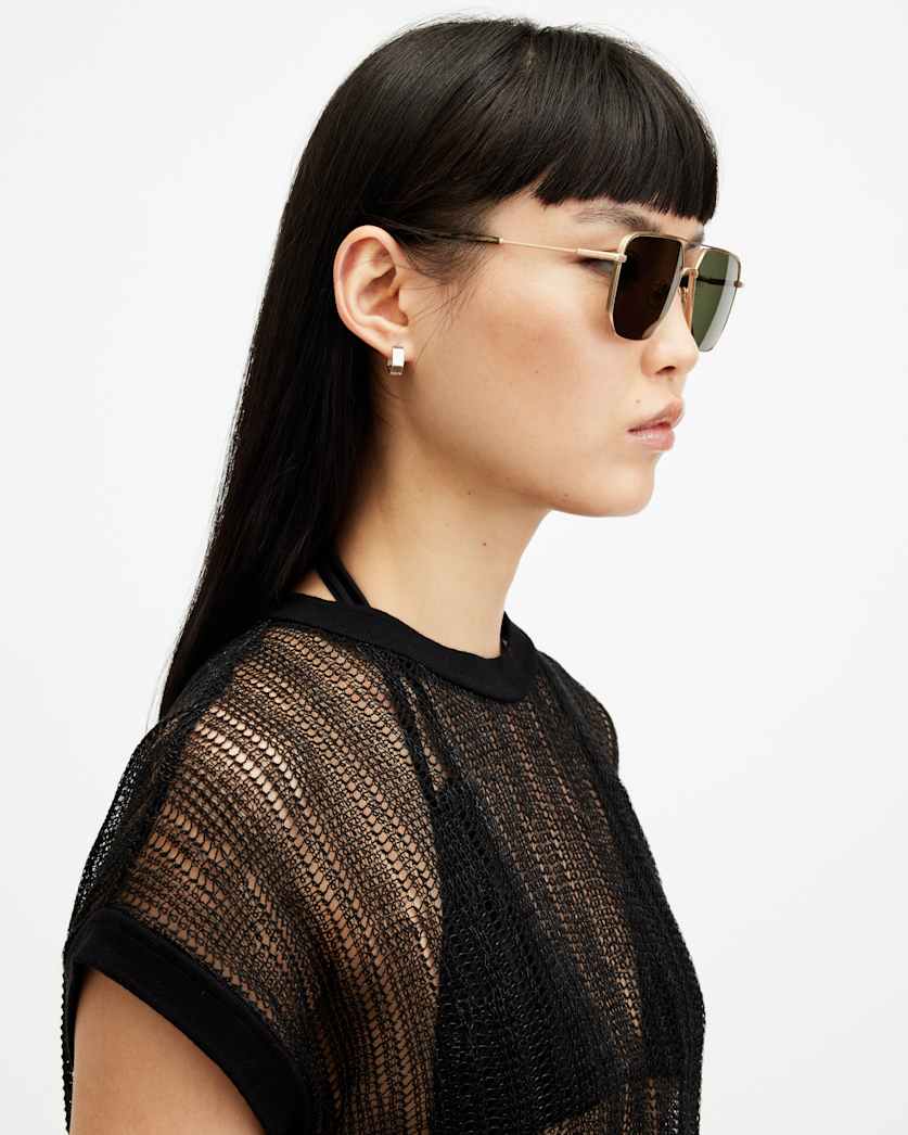 Swift Square Aviator Sunglasses