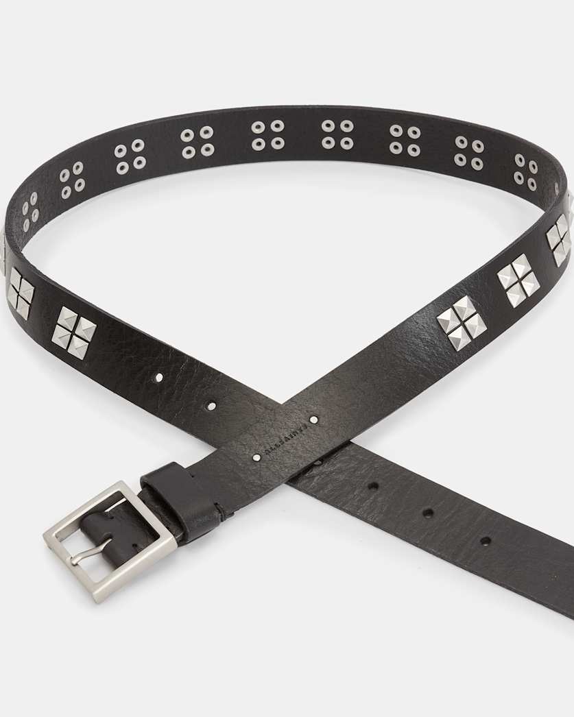 Alexia Leather Studded Belt