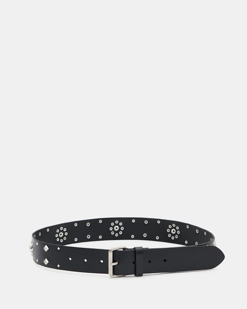 Rayen Studded Leather Belt