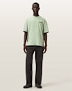 Redact Oversized Embroidered Logo T-Shirt