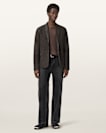 Monet Waxed Suede Blazer