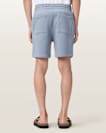 Asher Straight Fit Ramskull Sweat Shorts