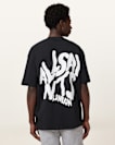 Orlando Logo Print Oversized T-Shirt