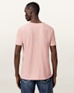 Figure Crew Neck Raw Edge T-Shirt