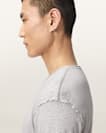 Figure Crew Neck Raw Edge T-Shirt