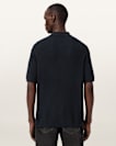 Aspen Waffle Texture Ramskull Polo Shirt