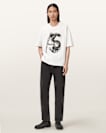 Scale Cropped Graphic T-Shirt
