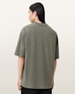 Xander Flocked Logo Oversized T-Shirt