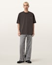 Xander Flocked Logo Oversized T-Shirt