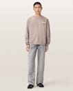 Underground Relaxed Fit Crew Neck Sweatshirt
