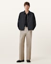 Trey Black Ramskull Pointed Collar Jacket