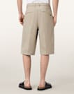 Castro Wide Leg Cotton Shorts