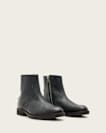 Lang Leather Zip Up Boots