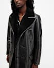 Selkirk Double Breasted Shearling Coat
