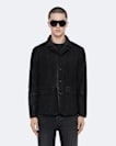 Survey Double Layered Leather Blazer