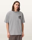 Orlando Logo Print Oversized T-Shirt