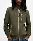 Kairo Suede Bomber Jacket