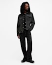 Hopper Suede Trucker Jacket