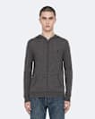 Mode Merino Wool Zip-Up Hoodie