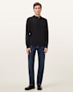 Mode Merino Long Sleeve Ramskull Polo Shirt