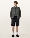Bassett Reversible Ramskull Bomber Jacket