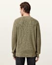 Aspen Waffle Texture Crew Neck Ramskull Jumper