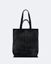 Suede tote bag