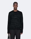 V-neck merino wool jumper