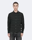 Regular-fit printed check shirt